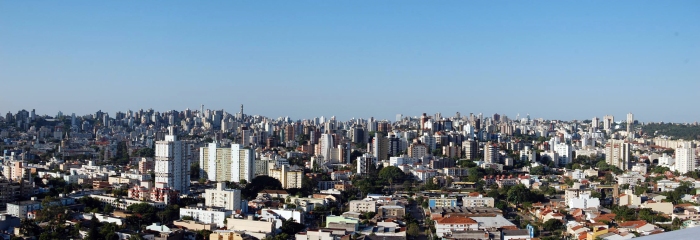 Porto Alegre - 37,7% das pessoas residem em apartamentos. Foto: Gilberto Simon - Porto Imagem